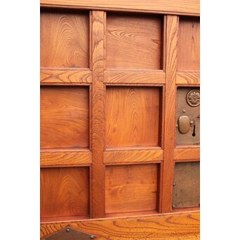 総欅升格子蔵戸　W536Y 