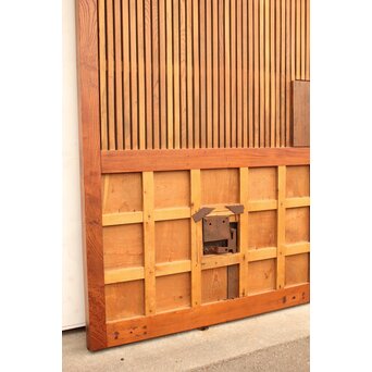 総欅升格子蔵戸　W536Y 