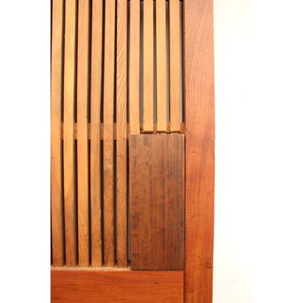 総欅升格子蔵戸　W536Y 