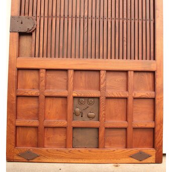 総欅升格子蔵戸　W536Y 