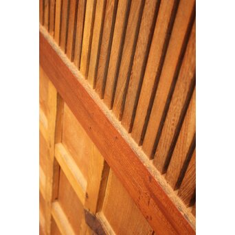 総欅升格子蔵戸　W536Y 