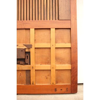 総欅升格子蔵戸　W536Y 