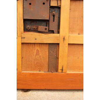 総欅升格子蔵戸　W536Y 