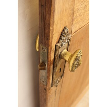 ダイア黄色ガラス洋館ドア　GD1032 