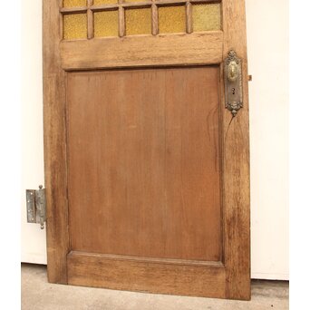 ダイア黄色ガラス洋館ドア　GD1032 