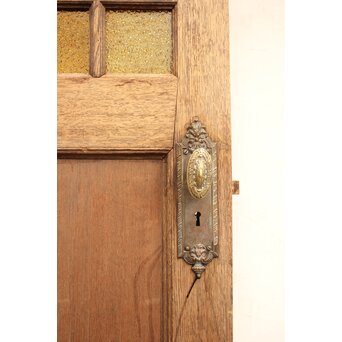 ダイア黄色ガラス洋館ドア　GD1032 