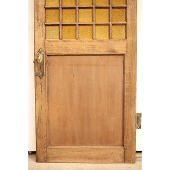 ダイア黄色ガラス洋館ドア　GD1032 