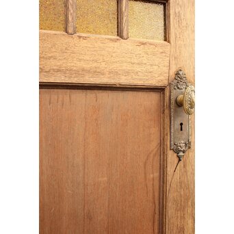 ダイア黄色ガラス洋館ドア　GD1032 