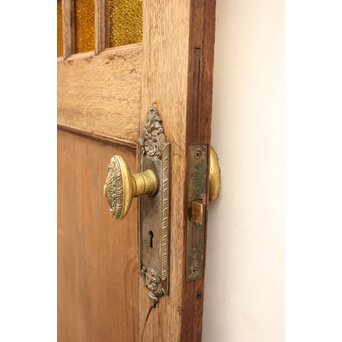 ダイア黄色ガラス洋館ドア　GD1032 