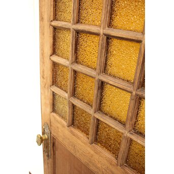 ダイア黄色ガラス洋館ドア　GD1032 