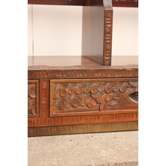 軽井沢彫 9点家具文具一式　T388 