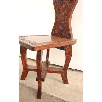 軽井沢彫 9点家具文具一式　T388 