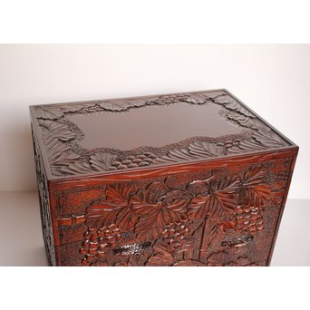 軽井沢彫 9点家具文具一式　T388 