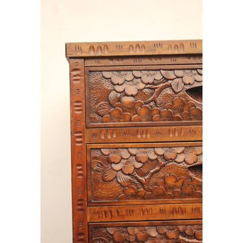 軽井沢彫 9点家具文具一式　T388 