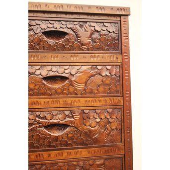 軽井沢彫 9点家具文具一式　T388 