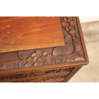 軽井沢彫 9点家具文具一式　T388 