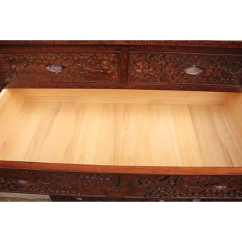 軽井沢彫 9点家具文具一式　T388 