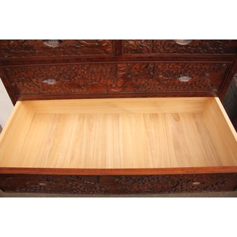 軽井沢彫 9点家具文具一式　T388 