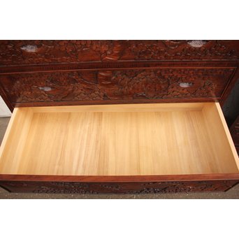 軽井沢彫 9点家具文具一式　T388 