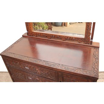 軽井沢彫 9点家具文具一式　T388 