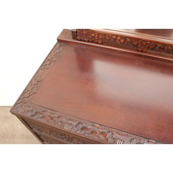 軽井沢彫 9点家具文具一式　T388 