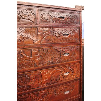 軽井沢彫 9点家具文具一式　T388 