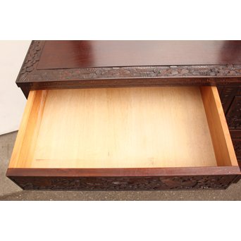 軽井沢彫 9点家具文具一式　T388 