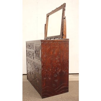 軽井沢彫 9点家具文具一式　T388 