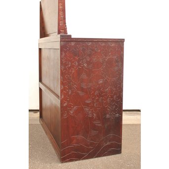 軽井沢彫 9点家具文具一式　T388 