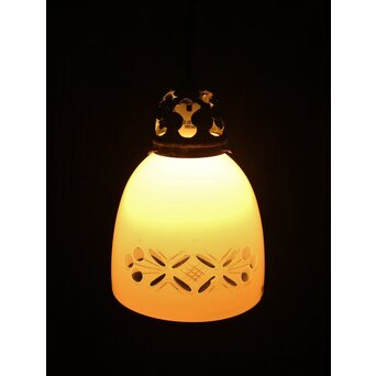 雲紋金具付 切子電笠　A1744 