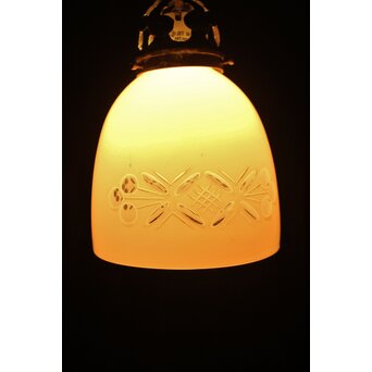 雲紋金具付 切子電笠　A1744 