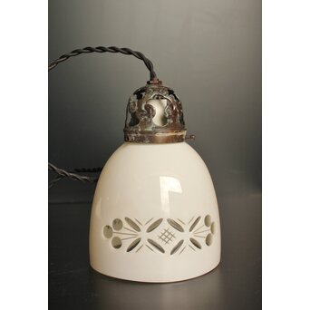 雲紋金具付 切子電笠　A1744