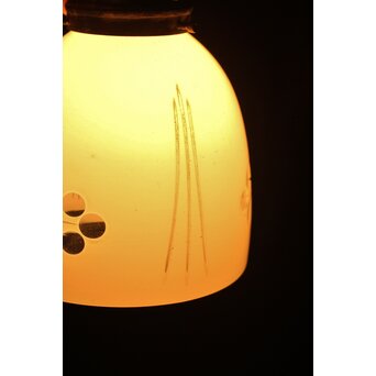 雲紋金具付 切子電笠　A1744 