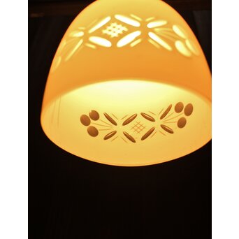 雲紋金具付 切子電笠　A1744 