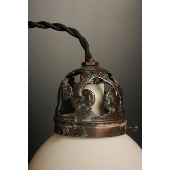 雲紋金具付 切子電笠　A1744 