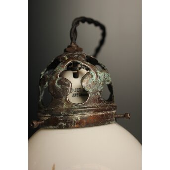 雲紋金具付 切子電笠　A1744 