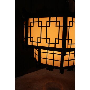 多角形二重式洋館シャンデリア照明　A1749Y 