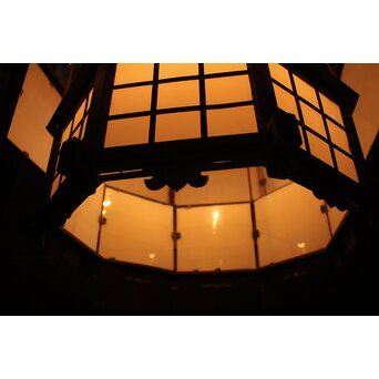 多角形二重式洋館シャンデリア照明　A1749Y 