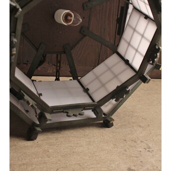 多角形二重式洋館シャンデリア照明　A1749Y 