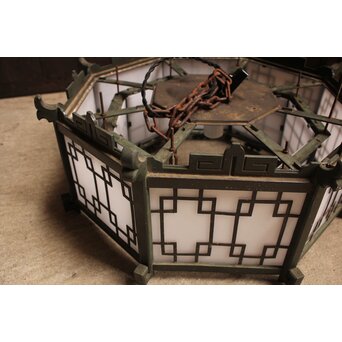 多角形二重式洋館シャンデリア照明　A1749Y 