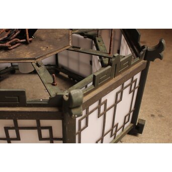 多角形二重式洋館シャンデリア照明　A1749Y 