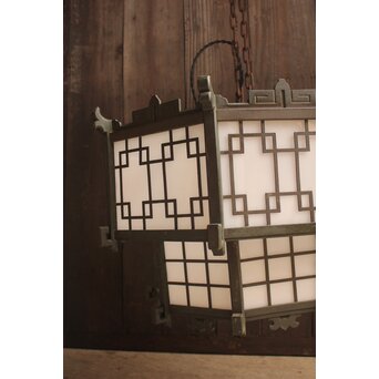 多角形二重式洋館シャンデリア照明　A1749Y 