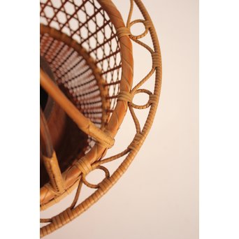 竹旬斎 柳里恭好釣花籃  S2946 