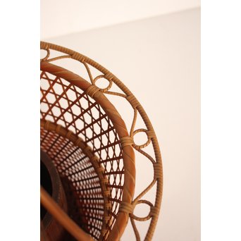 竹旬斎 柳里恭好釣花籃  S2946 