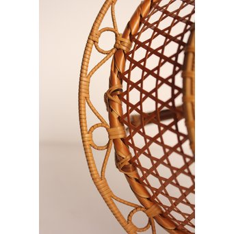 竹旬斎 柳里恭好釣花籃  S2946 