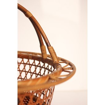 竹旬斎 柳里恭好釣花籃  S2946 