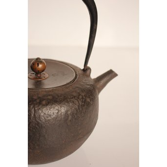 姥口砲口小鉄瓶/急須　H481 