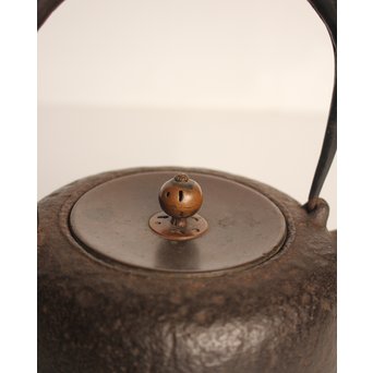 姥口砲口小鉄瓶/急須　H481 