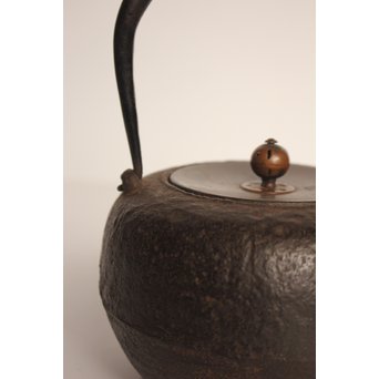 姥口砲口小鉄瓶/急須　H481 