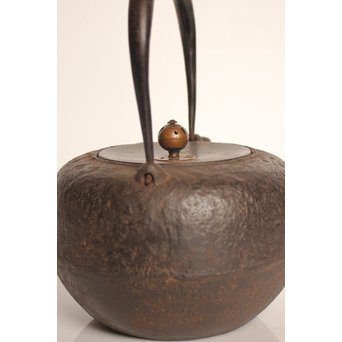 姥口砲口小鉄瓶/急須　H481 